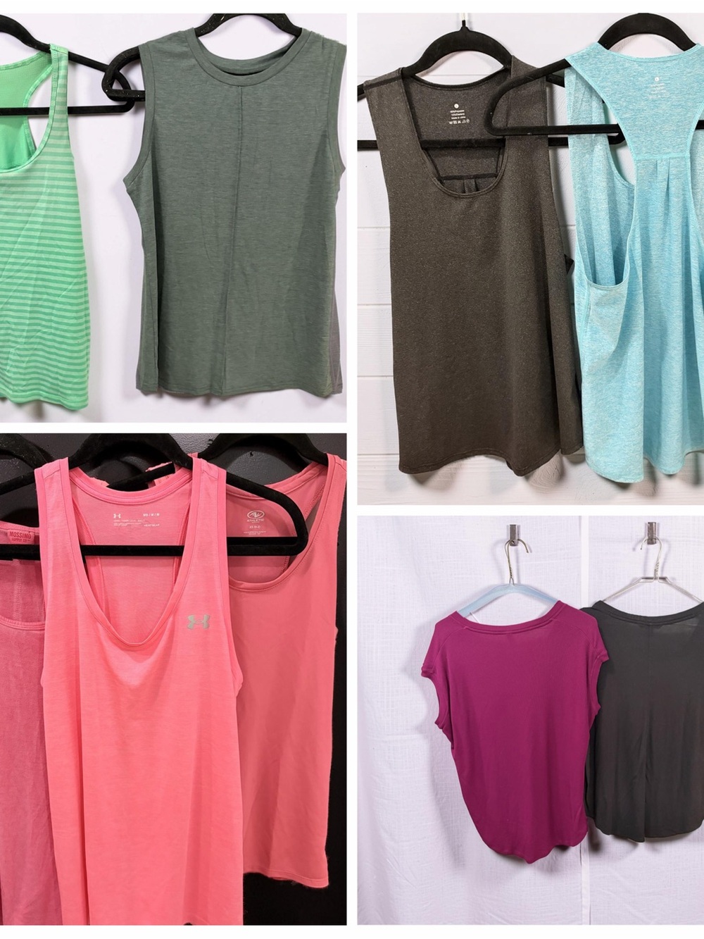 Under Armour Women’s Tank Tops - Pink, Green, Teal, Olive, Purple